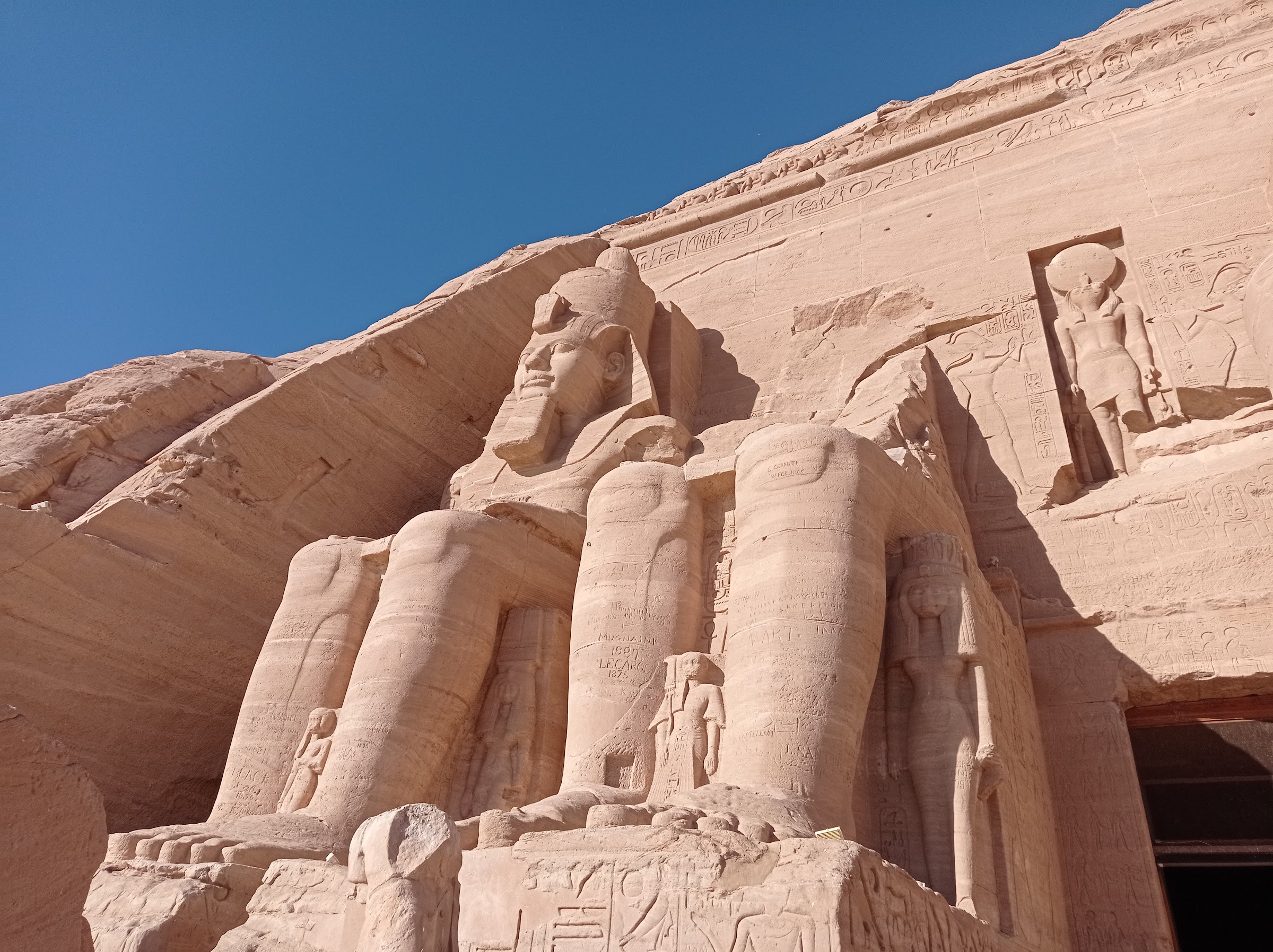 Colosos del templo de Abu Simbel