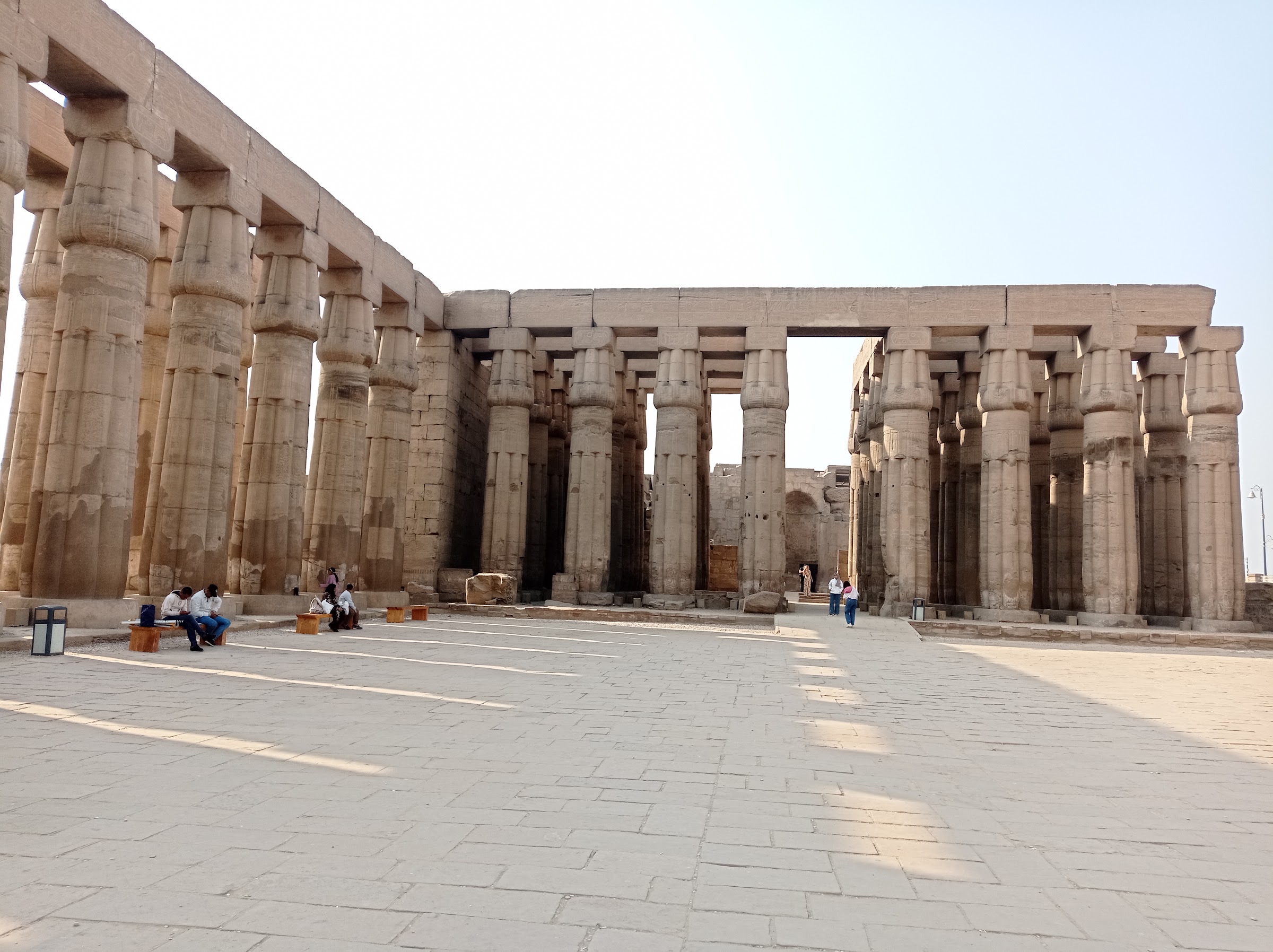 Columnata del templo de Luxor